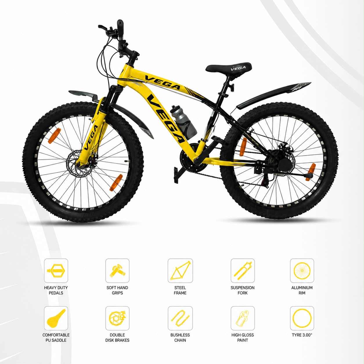 Vega Bold Xtra Yellow